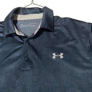 Under armor golf polo. Worn once. Mens small.